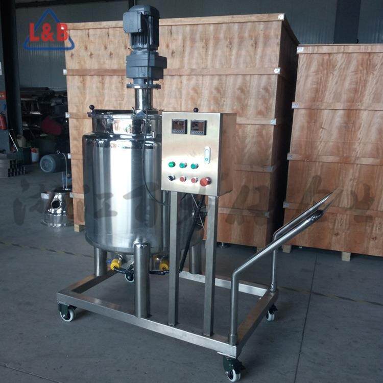 不锈带推车电加热框式搅罐 移动拌配料钢搅拌BLS罐厂家
