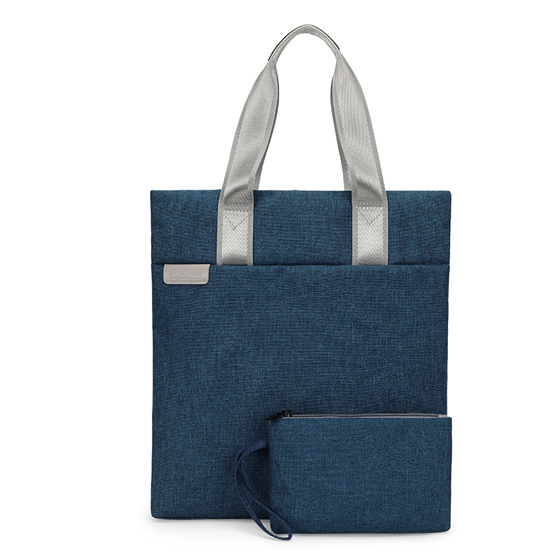 康佰纳帆布手提6957竖款男女士办公商务会议袋防水文件袋资料袋拉