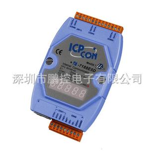 ICPDAS泓格I 485串口转以太网支持四个RS485和1个RS232 7188E5D