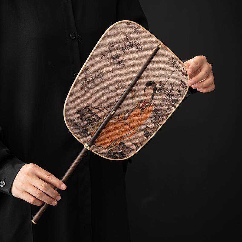 手工竹编缎面小扇子大扇中式竹扇大漆麈尾团扇竹制加厚扇蒲扇青蓖,五金/工具,其他电线电缆,淘宝优惠券,粉丝福利购,淘宝优惠卷