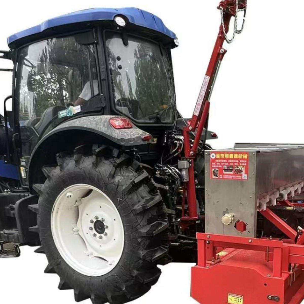 大马力拖拉机旋耕机播种机吊肥器液压自动旋转上肥神器随车吊