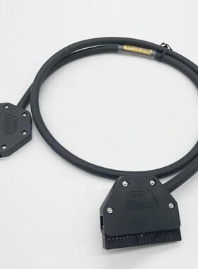 MIL连接线PLC-40P信号电缆线IDC-40P单头双头40芯牛角对插线