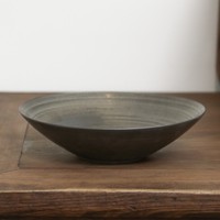淘福原礦金屬鐵釉茶承日式粗陶紫砂壺墊復(fù)古小果盤儲水壺承干泡臺