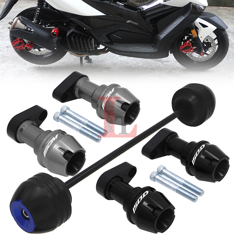 适用升仕150D 150M改装排气管防摔球减震前轮防摔块保护柱前叉杯,摩托车/装备/配件,摩托车保险杠,淘宝优惠券,粉丝福利购,淘宝优惠卷
