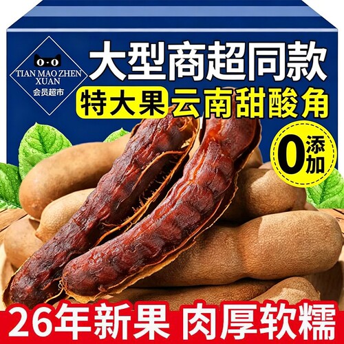 【单果10cm左右】特供甜酸角超大