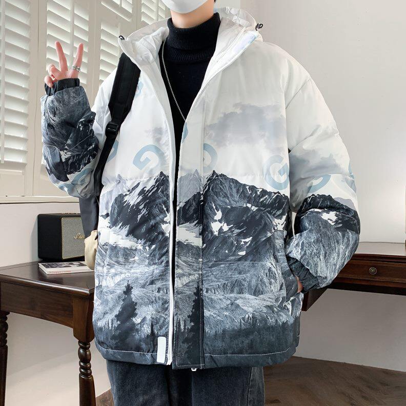 青少年棉袄大童加厚新款棉衣高中学生子冬季棉服羽绒2024男款初中