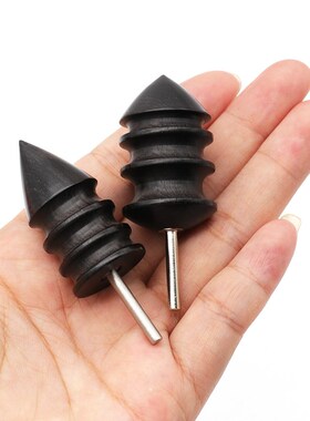 打磨头紫光檀木 DIY手工皮具抛光棒皮边修边工具电动工具配件磨头