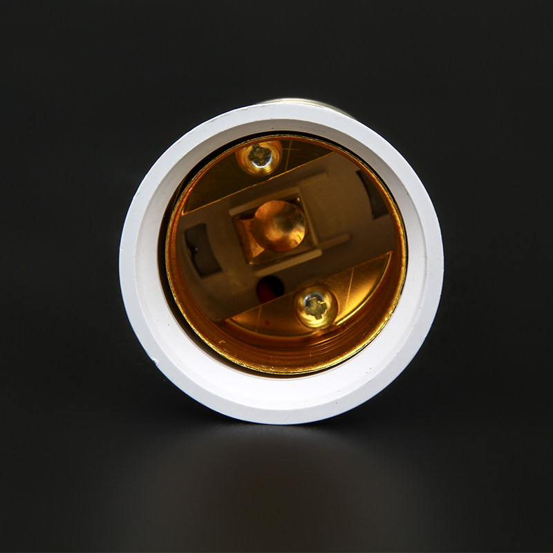 E27螺口灯头E14E40螺旋GU10卡口LED灯节能灯延长转换灯头灯座