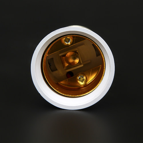 E27螺口灯头E14E40螺旋GU10卡口LED灯节能灯延长转换灯头灯座