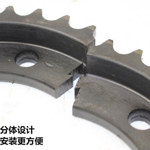 电动三轮车齿轮电机轮链条单链轮牙盘链条链轮