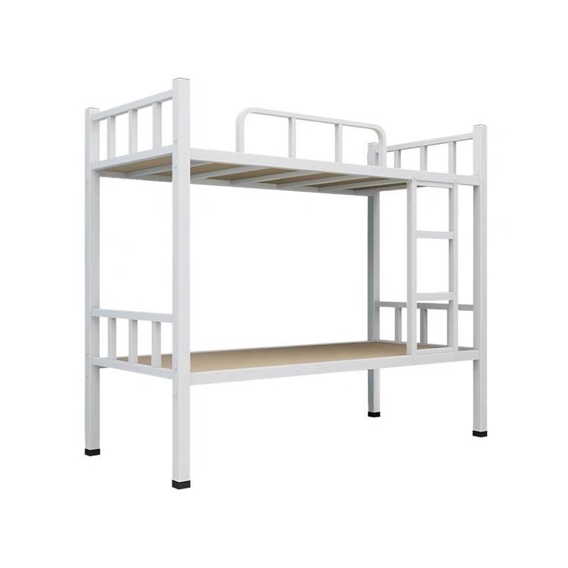 上下铺双层床铁床双人员工宿舍上下床学校公寓铁艺高低铁架床架子