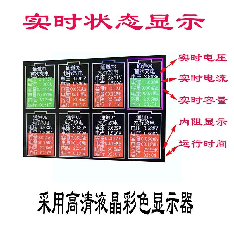 定制做池分容柜电聚合物电池容量测试仪充放电,五金/工具,电池测试仪,淘宝优惠券,粉丝福利购,淘宝优惠卷