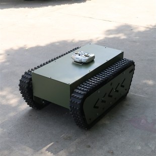 橡胶履带底盘定制电动遥控水下雪地全地形行走橡胶履带底盘厂家