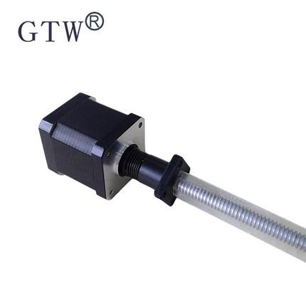 17HS方螺母丝杆步进电机高品质微型直线电机外驱式步进马达