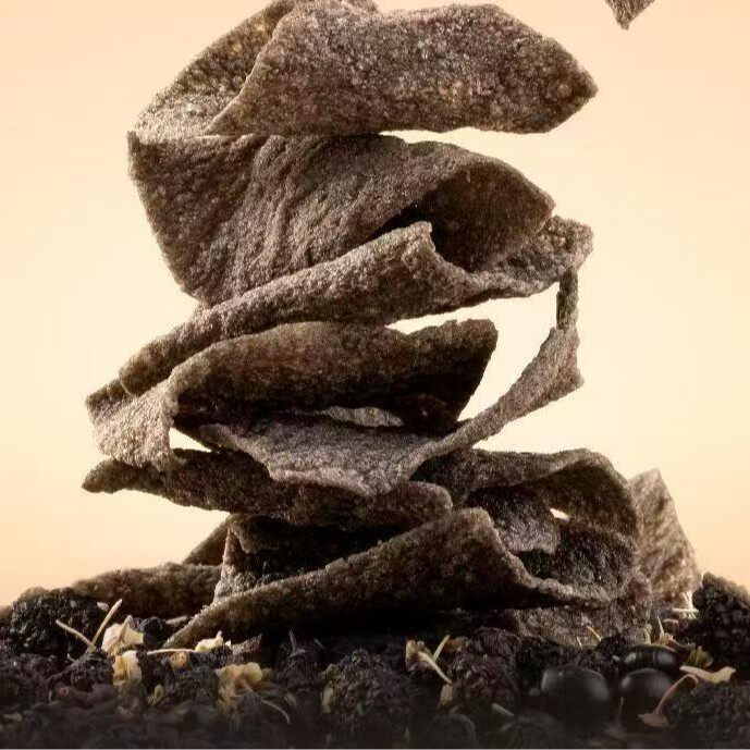 [支持试吃]五黑脆片含黑芝麻黑豆黑米黑枸杞黑桑葚酥脆休闲零食