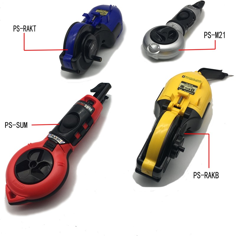 田岛墨斗木工专用装修自动手卷式划线器便携式墨斗粉墨汁不漏包邮