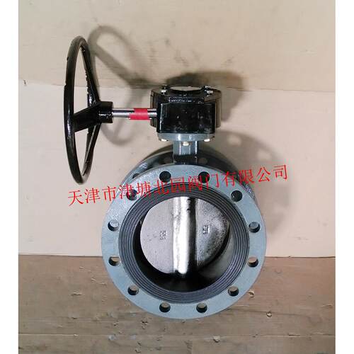 法兰蝶阀厂家直销D341X-10涡轮法兰式蝶阀手动球墨法兰蝶阀