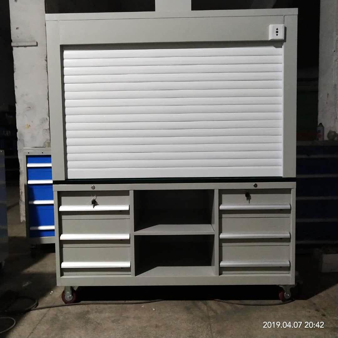 厂家供应防静电工作台电动门车间定制卷帘门工作台现货