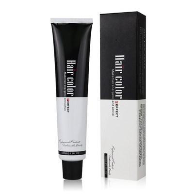 基色染膏发廊单支染发膏000褪浅膏2-0自然黑色膏美发色膏