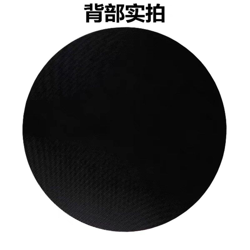 商用大功率电磁炉灶平面圆形玻璃面板微晶42.8CM黑色圆形6MM厚428