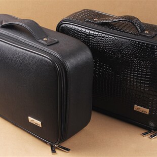 发型师剪发工具包理发多功能剪刀包美发手提包化妆包便携电吹风包