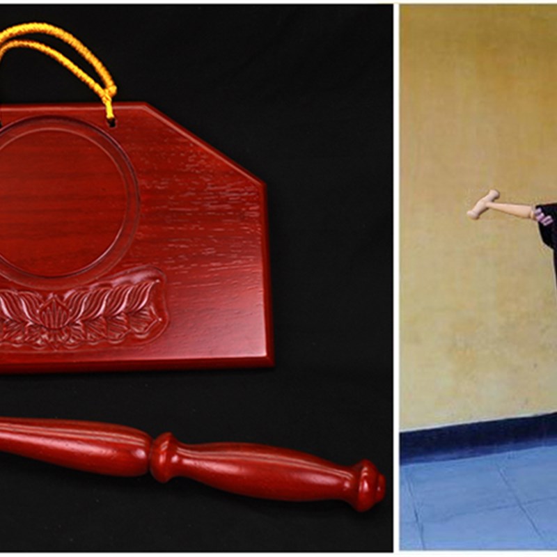 实木打板寺院用品云板加厚雕刻莲花戒尺清规戒律七坛口