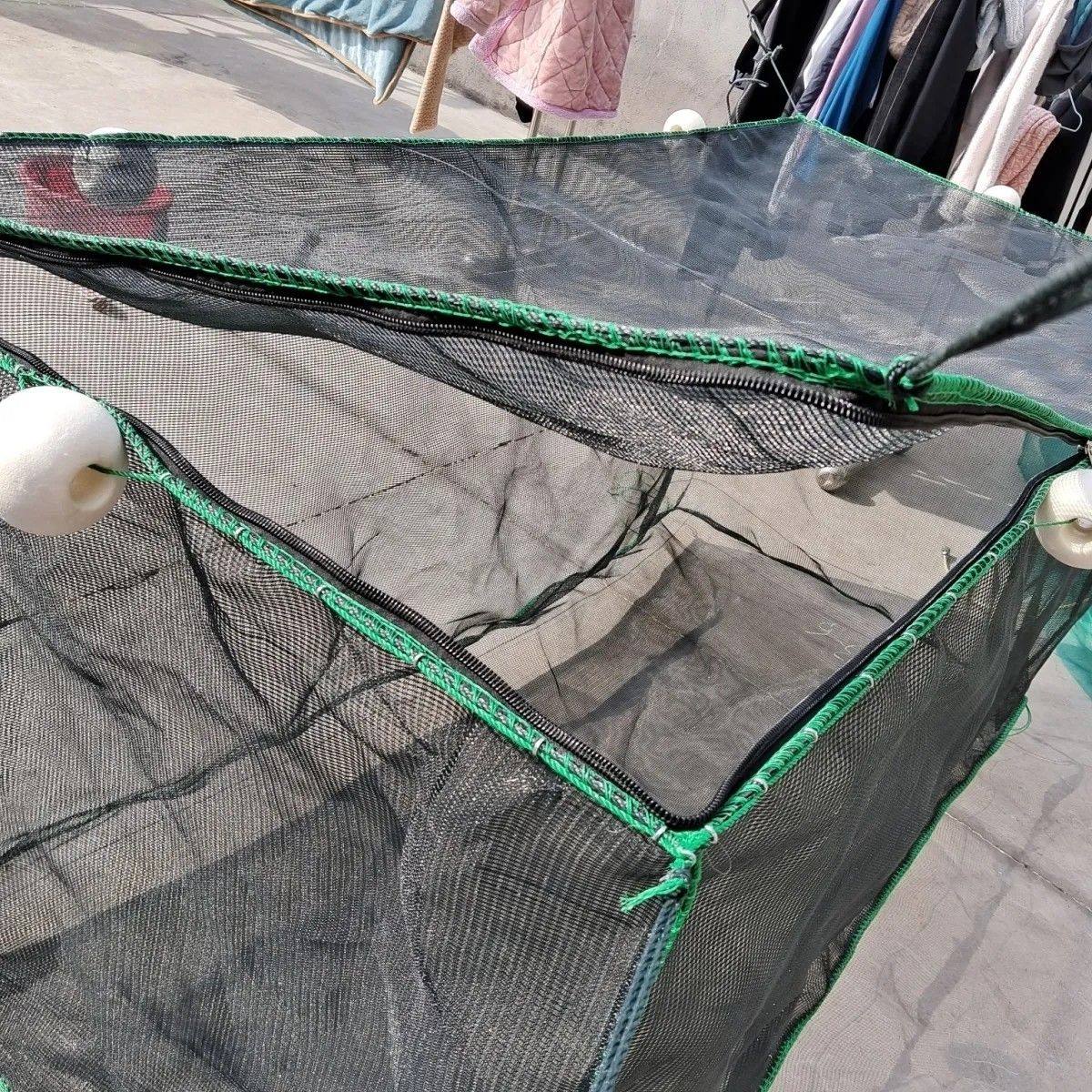 10目3毫米网眼养殖大尺寸网箱泥鳅黄鳝龙虾鱼苗养殖网箱