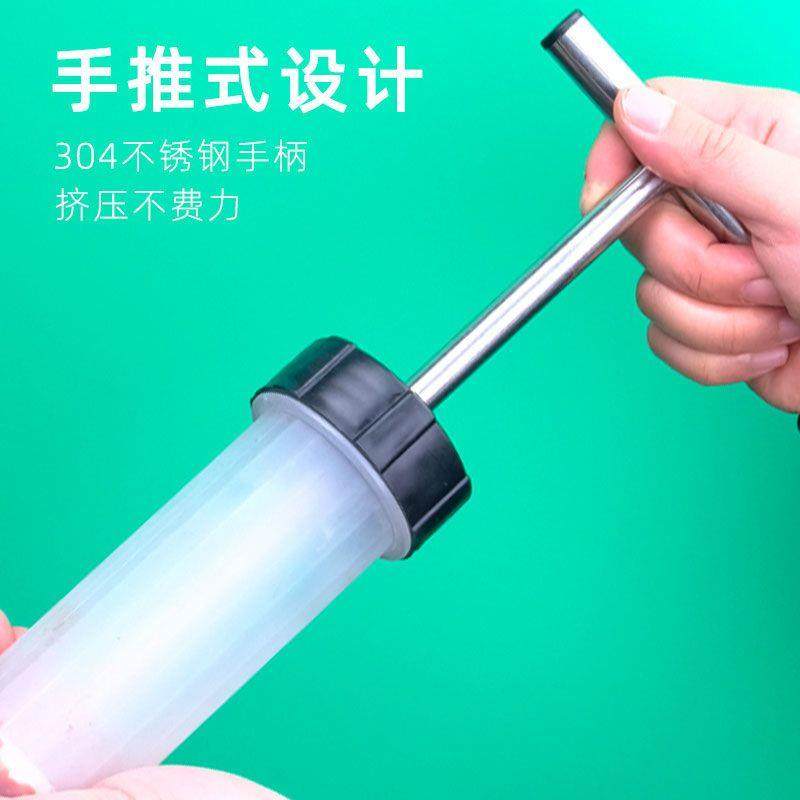 灌肠器机家用手动大容量装香肠腊肠灌肠工具羊猪肠衣手推灌肠神器