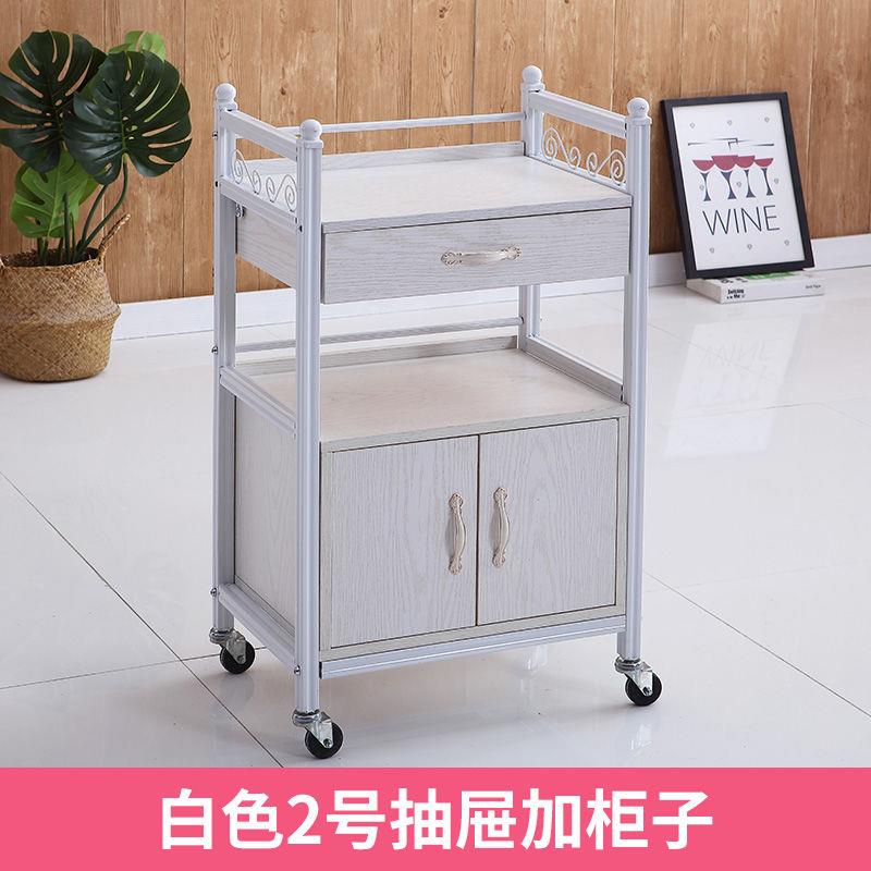 欧式美容车美容院小推车三层移动手推车工具车理发店美发车置物架