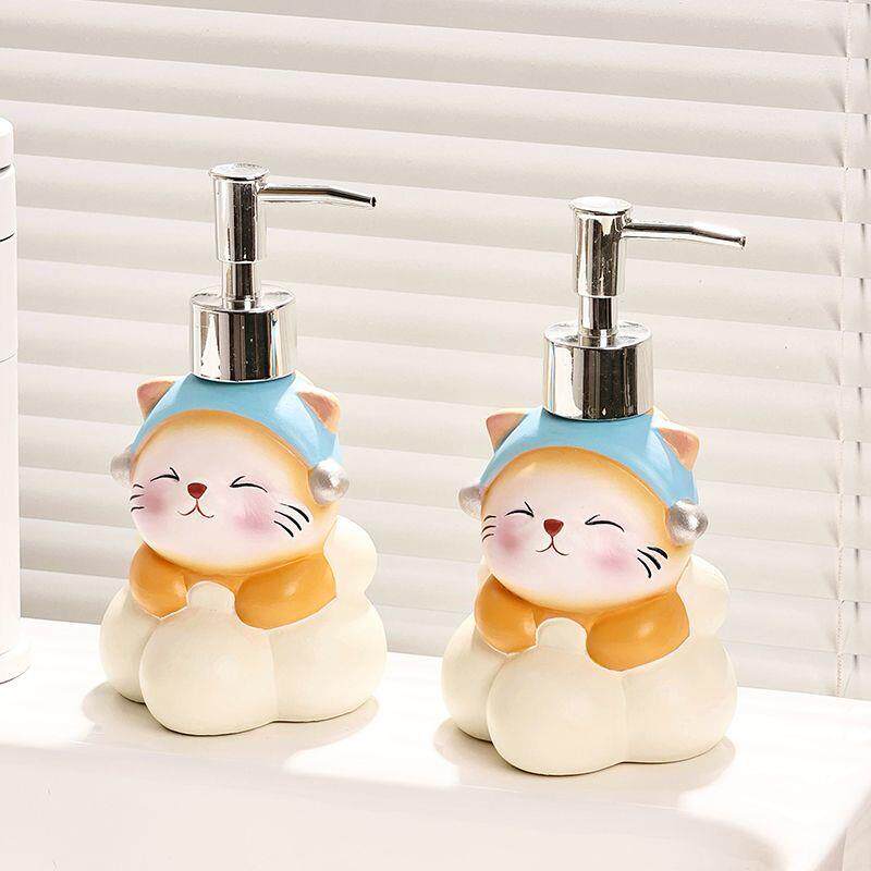 珍珠猫乳液分装按压瓶空瓶