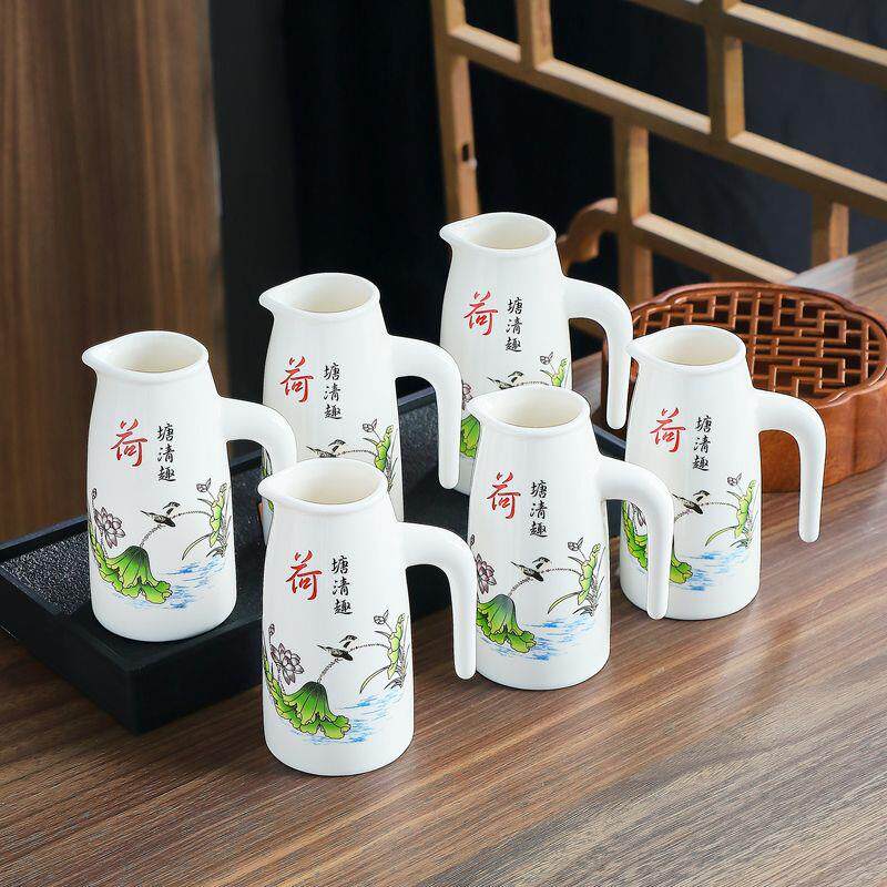仿古陶瓷分酒器创意家用倒