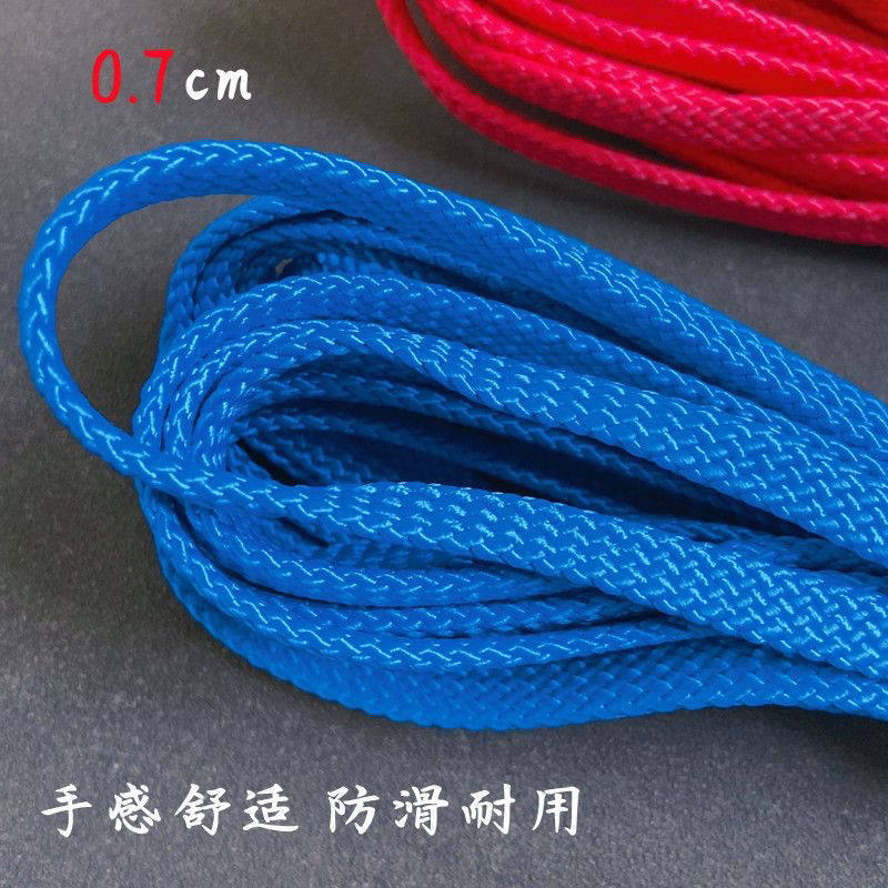 大力马手绳撒网底纲绳手抛网渔网网底绳轮胎线大力马全编织绳手绳