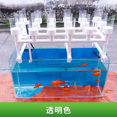阳台玻璃鱼缸种植架鱼菜共生系统鱼花共生系统水培潮汐种植系统