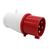 324连接器380V 224 4芯32A工业插头插座连接器防水防爆ZZ024 124