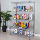 家用货架5层置物架仓储收纳整理架厨房储物架阳台杂物架3超市展架