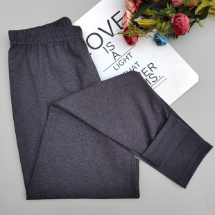 春秋冬季 加肥大码 中老年人高腰线裤 德绒薄款 男士 保暖衬裤 加厚秋裤