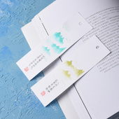 鱼忆亚克力板工具包染色金粉彩墨书签手绘新手手 神器 染卡套装