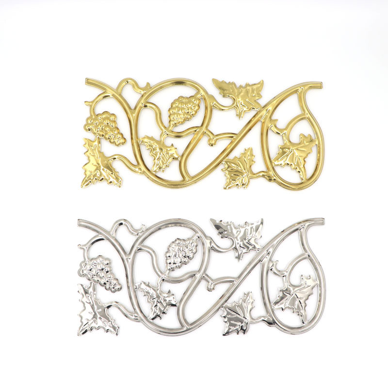 3101葡萄花304不锈钢冲压门花楼梯庭院别墅大门防盗围栏装饰配件