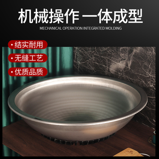 不锈钢304大锅翅片锅羊汤锅牛肉汤锅卤肉锅节能大锅熟食店专用锅