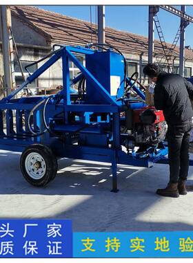 库尔勒芦苇打捆机中间切断芦苇打包机柴油动力秸秆打捆机