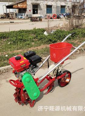 新货汽油耕耘播种施肥机手推式耘播机汽油耕耘播种机价格