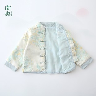 新中式男童唐装春秋季新款儿童汉服长袖外套宝宝国风上衣男孩古装