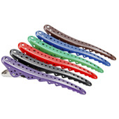 理发夹子YS铝制夹发型师分区剪发夹美发烫染无痕夹定位长嘴夹 包邮