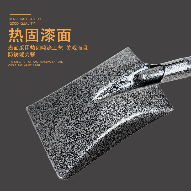 淬火全钢园艺锹户外车载铲农具防汛抗洪工具铁锨洋锹尖圆方平口锹,农机/农具/农膜,锹,淘宝优惠券,粉丝福利购,淘宝优惠卷