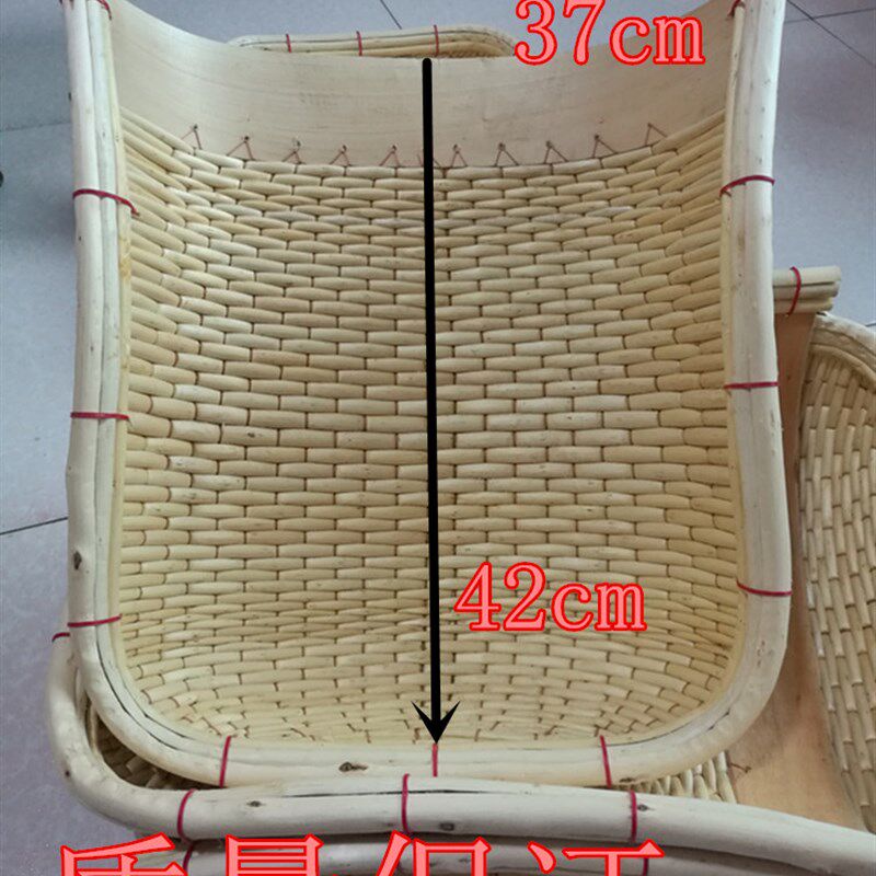 家用纯手工柳条簸箕藤编竹编柳编簸箕民间工艺农家用大中小号簸箕,特色手工艺,竹编/竹雕,淘宝优惠券,粉丝福利购,淘宝优惠卷