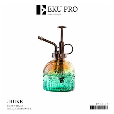 EKU PRO·暖意·小喷壶复古家用喷雾瓶浇花园艺浇水壶玻璃 | Huke