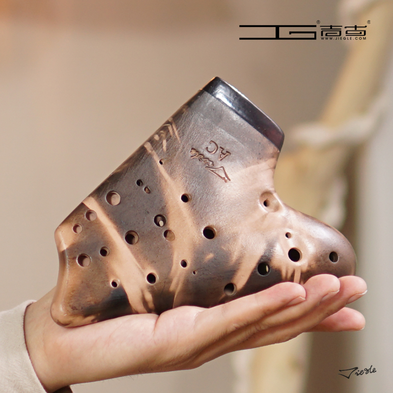 糖糖音乐家三管陶笛ac调ag中音c调af专业演奏级入门初学乐器吉古