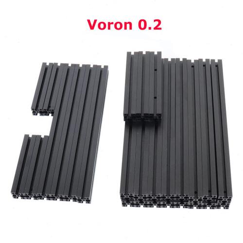 已攻丝全套Voron 0.2 Voron0.2 V0.2铝合金型材1515外框支架框架