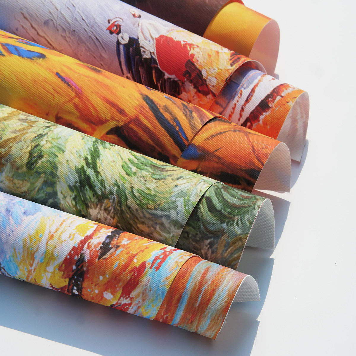 无画布打印墙手绘画数字填充彩色油彩订做diy油画布微定制框芯喷