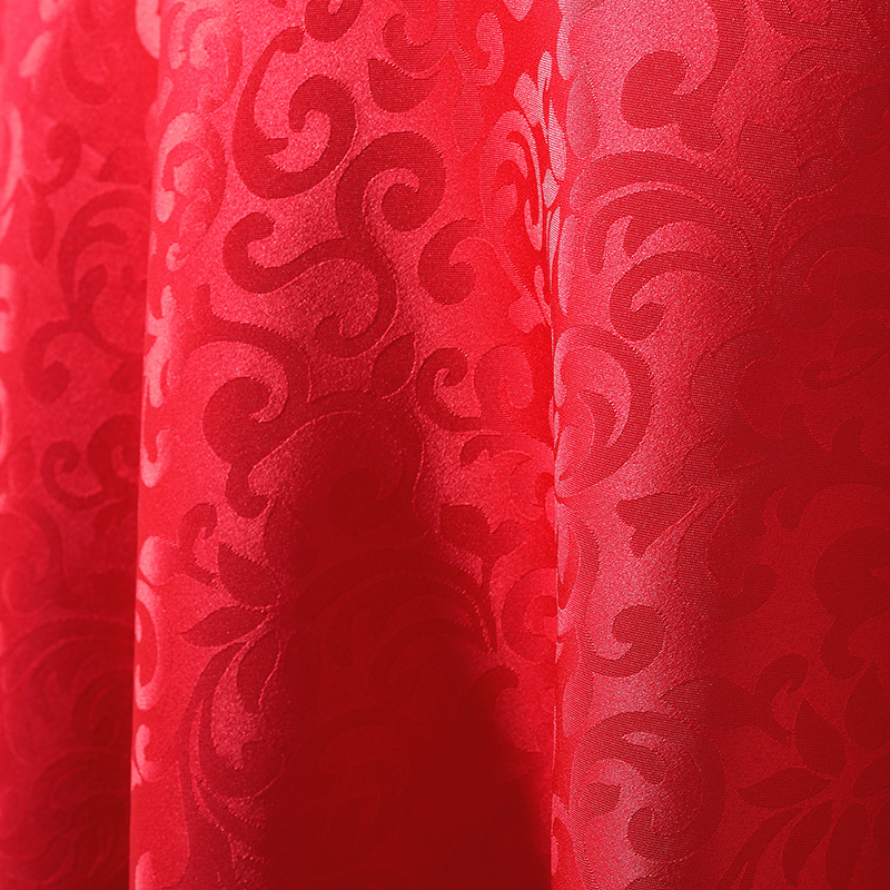 台布饭店餐厅圆桌桌布欧式餐桌布布艺包厢长方形桌布